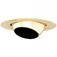 Elco Lighting EL1498G - DISCON 4" LV PB ADJUSTABLE EYEBALL