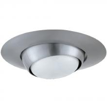 Elco Lighting EL18N - DISCONTINUE 6"  EYEBALL  BRUSHED NICKEL
