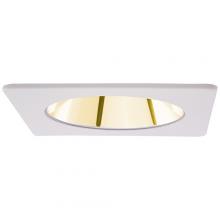 Elco Lighting EL2421G - 4" L.V. ADJSTBL SPCULR RFLCTR SQR TRIM