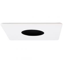 Elco Lighting EL2423B - DISCON 4"  LV SQR PINHOLE W/BFFL