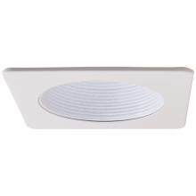 Elco Lighting EL2424W - DISCON 4" SQR BAFFLE 45DEG WALL WASH