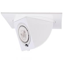 Elco Lighting EL2427W - DISCONT 4"  LV ADJUSTABLE SQR TRIM 0-90DE