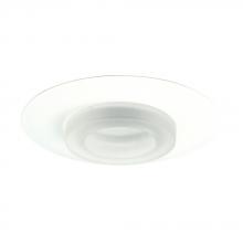 Elco Lighting EL5552W - DISCON 5"  L.V. OVRSZD FRSTD GLASS TRIM