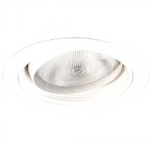 Elco Lighting EL575W - DISCONTINUED 5" RGRSD WHT EYBL W/WHT BFL