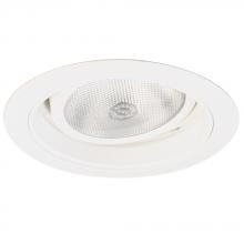 Elco Lighting EL577W - DISCON 5" GMBL W/WHT REFLCTR