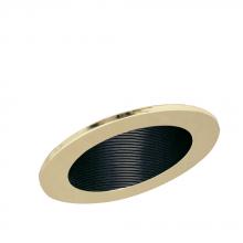 Elco Lighting EL622KBG - DISCONT 6" SLOPE CLNG BFL W/GLD RING