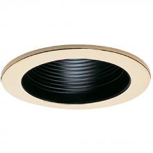 Elco Lighting EL993BG - 4" BLK BFL W/GOLD RING