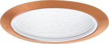 Elco Lighting ELM30WCP - DISCON 6" WHITE METAL BFFL COPPER RING