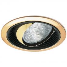 Elco Lighting ELM38BGG - DISCON 6"  RGRSD GLD EYEBALL GLD RING