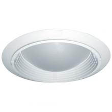 Elco Lighting ELM427W - DISCONT 6" BFFL W/RFLCTR & RGRSD DOMED