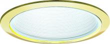Elco Lighting ELP30WG - DISCON 6" R30 WHITE PHNLC BFL W/GOLD RING