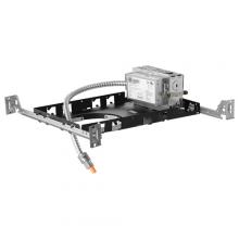 Elco Lighting E4LFU30D2 - 4" LED W/PLSTR FRM 3000LMN 120/277V G2