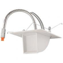 Elco Lighting E523L1140W - 5" SQR LED PULL DOWN ADJSTBLE TRIM 4K