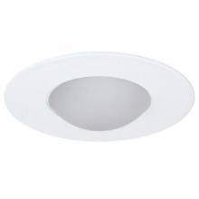 Elco Lighting EL1416W - 4" L.V. SHWR TRIM W/ROUND DROP GLASS