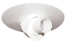 Elco Lighting EL1587W - DISCON ADSTBL SPOT W/SNOOT & TRNSFRMR