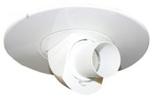 Elco Lighting EL2587B - DISCON 6" ADJUSTABLE SPOT W/SNOOT