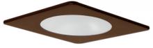 Elco Lighting EL29112N - DISCON 4" SQR TRIM W/RFLCTR FRSTD LNS