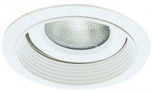 Elco Lighting EL376W - 6" Adjustable Baffle with Gimbal Trim