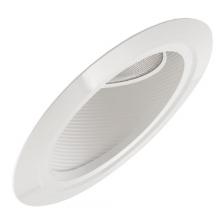 Elco Lighting EL603W - 6" Super Sloped Baffle with PAR30 Gimbal Trim