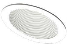 Elco Lighting EL622B - 6" Sloped Baffle with Coil Springs Trim