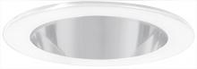 Elco Lighting EL9111W - 4" SHWR TRIM W/RFLCTR W/CLR LENS