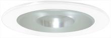 Elco Lighting EL9115W - 4" Shower Trim with Reflector and Frosted Pinhole Glass
