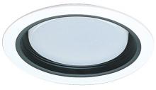Elco Lighting ELM46B - 6" Baffle with Regressed Drop Opal Lens Trim