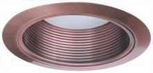 Elco Lighting ELM530KW - 5" WHT MTL BAFL W/BRCKT