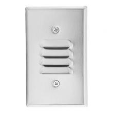 Elco Lighting ELST64BZ - Mini LED Step Light with Angled Louver