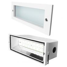 Elco Lighting ELST83W - DIE CAST LED STEP LIGHT FROSTED LENS