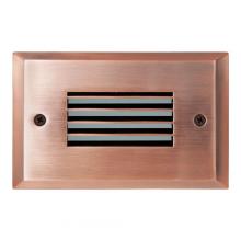 Elco Lighting ELST9740CP - Mini LED Step Light with Angled Louver