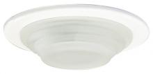 Elco Lighting E234W - MINI SHWR TRIM W/FRSTD STPD GLASS
