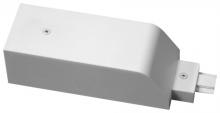 Elco Lighting EP2025W - MINI TRK END W/75 TRNSFRMR