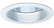 Elco Lighting ELA101WA - 6" AIRTIGHT RFLCTR W/BFFL & WHT TRM RNG