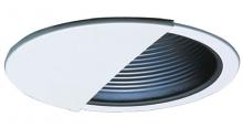 Elco Lighting ELM45W - 6" BAFFLE WALL WASH TRM WHT