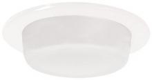 Elco Lighting EL5116W - 5" Shower Trim with Opal Drop Lens and Reflector