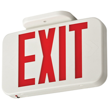 Acuity Brands EXR LED B EL M6 - Thermoplastic LED emergency exit, red, L