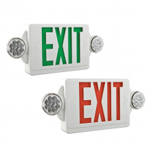 Acuity Brands LHQM S W 3 R HO R0 - Quantum thermoplastic exit/unit combo, S