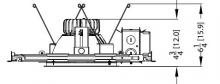 Acuity Brands LDN6 ALO3 SWW1 MVOLT UGZ HSG - LDN 6IN  Round New Construction Housing,