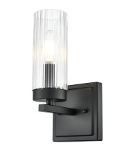 Millennium 46001-MB - Iversen 5" Wide 1-Light Vanity - Matte Black