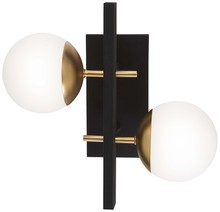 Minka George Kovacs P1351-618 - ALLURIA - 2 LIGHT WALL SCONCE