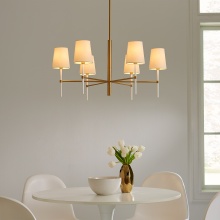 Visual Comfort & Co. Studio Collection KSC1086BBSGW - Monroe Medium Chandelier