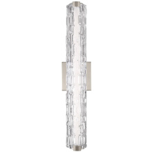 Visual Comfort & Co. Studio Collection WB1869SN-L1 - Cutler 24" Staggered Glass LED Vanity