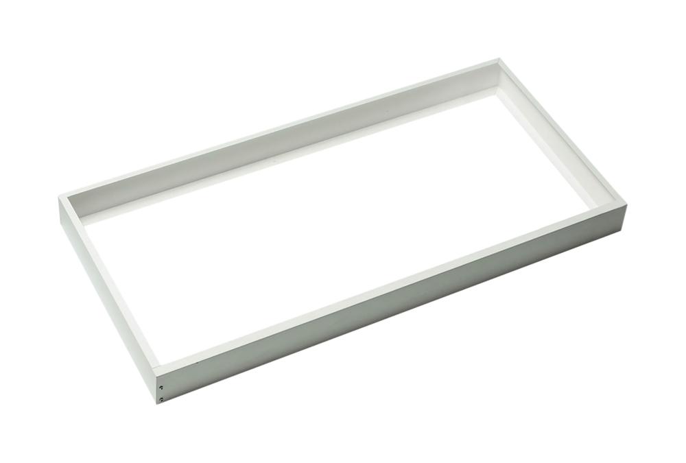 2X4 Backlit Panel Frame Kit; White Finish