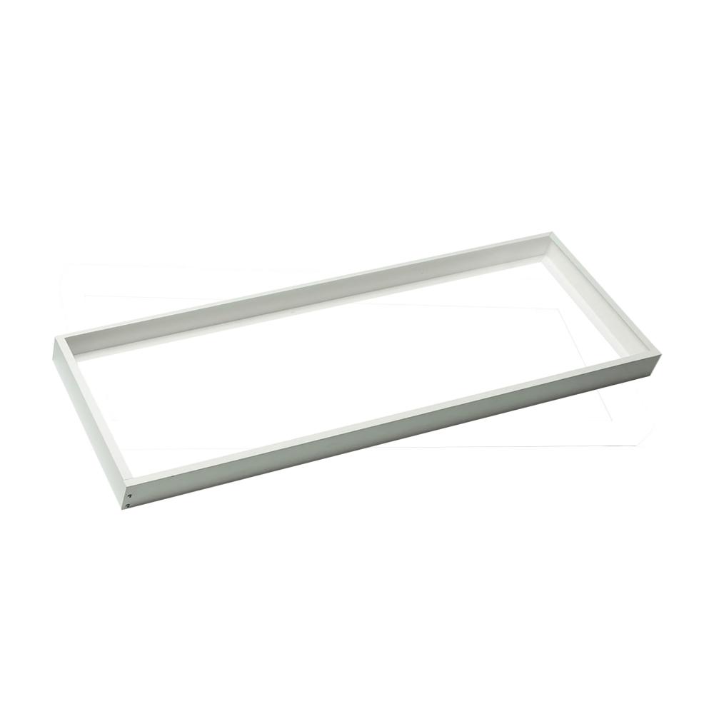 1X4 Backlit Panel Frame Kit; Slim Version; White Finish
