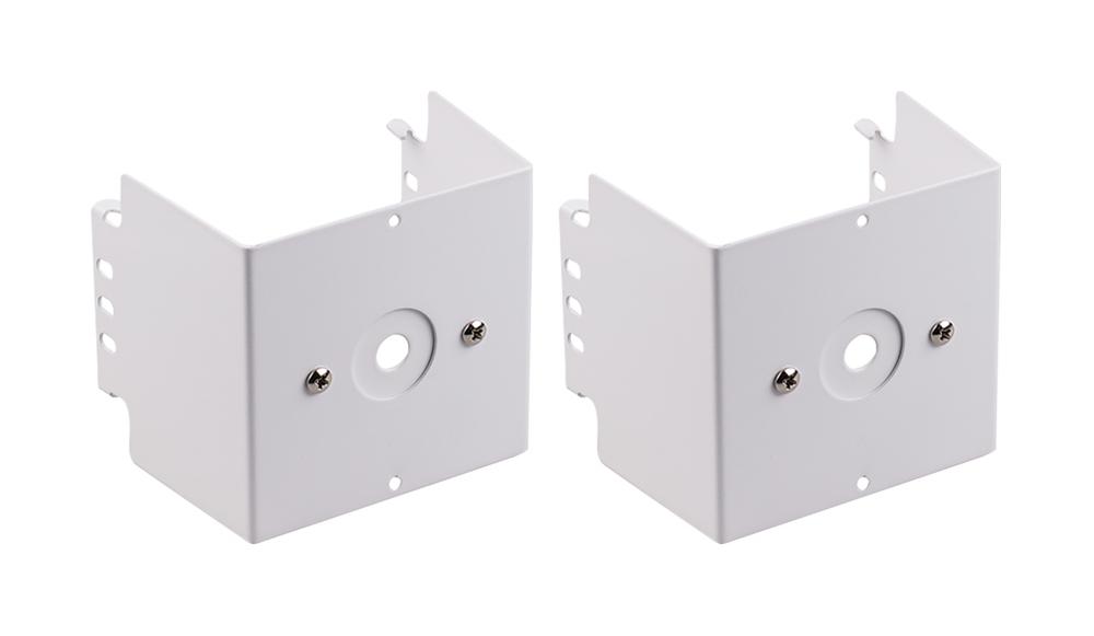 Surface Mount Kit for Adjustible High Bay Fixtures; White Finish