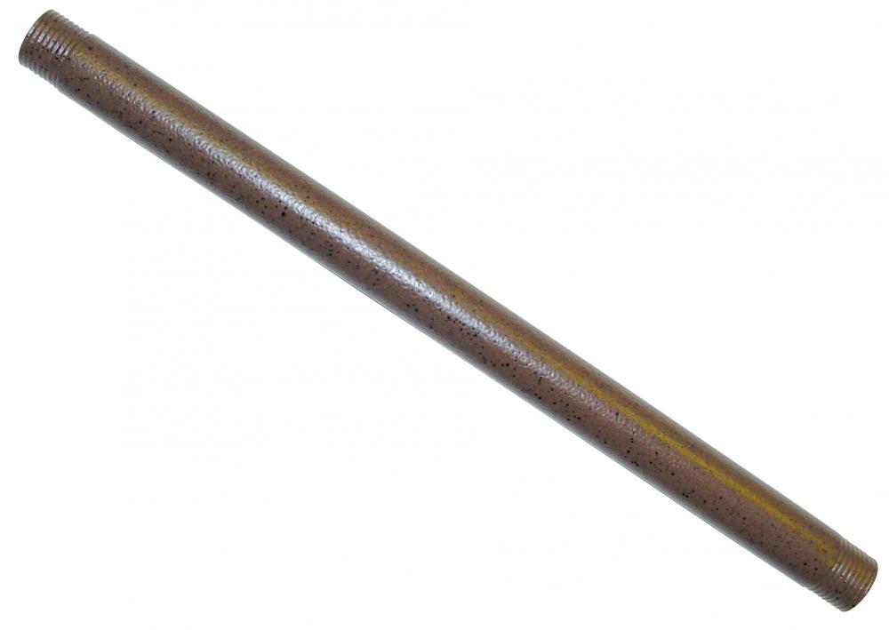12in. Pipe w/ 1/2in. Thread - Old Bronze