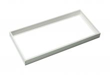 Nuvo 65/597 - 2X4 Backlit Panel Frame Kit; White Finish