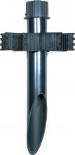 Nuvo SF76/640 - 2" Diameter Mounting Post- PVC- Dark Broze Finish
