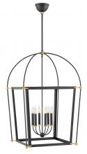 Hinkley 4056BK - Medium Open Frame Chandelier